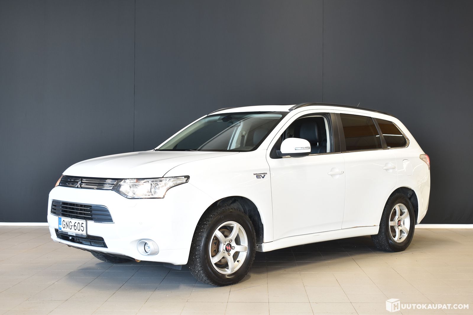 Juego De 4 Alfombrillas De Velour Teileplus24 Para Mitsubishi Outlander PHEV 2013- - Color Negro Con Costura Roja