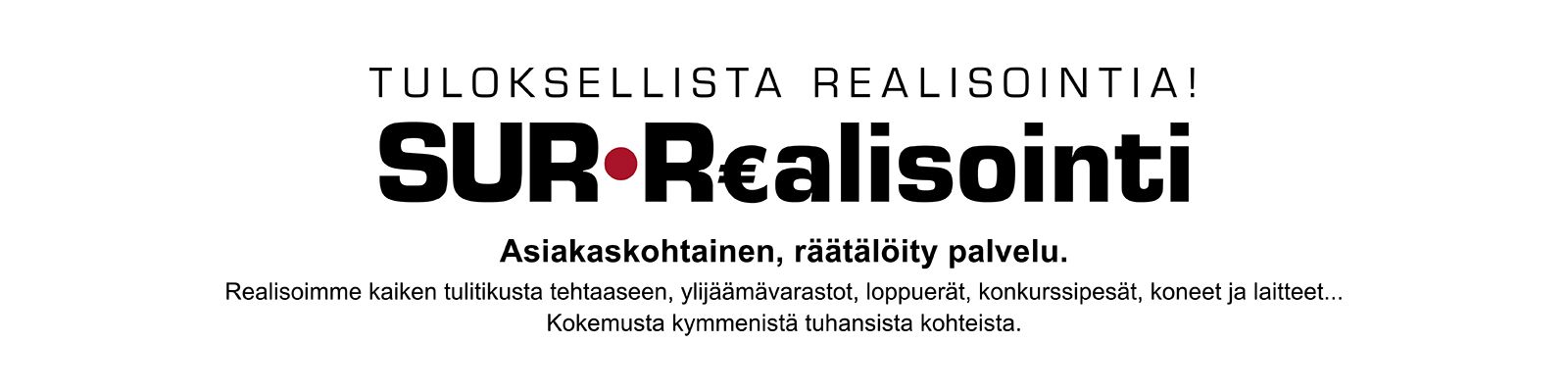 Realisointipalvelu SUR-Realisointi kuva