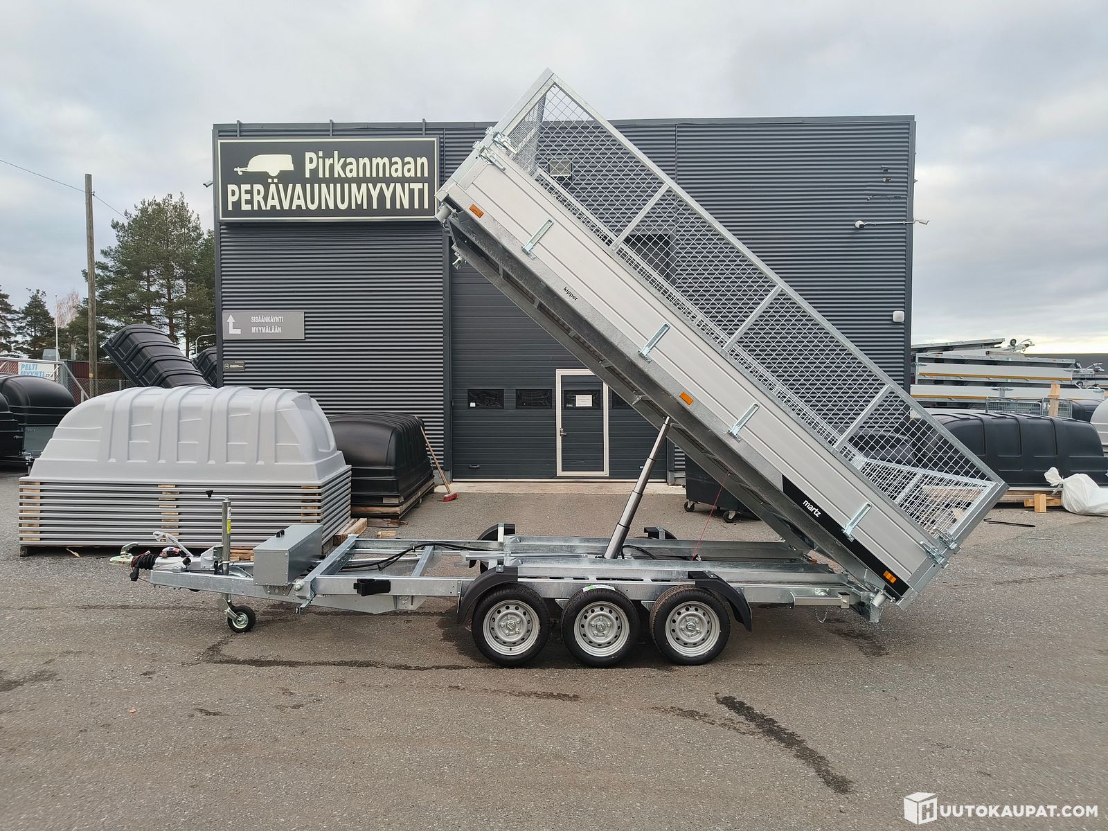YLÖJÄRVI, ISO KIPPIKÄRRY, MARTZ 4X2M 3-KAATOKIPILLÄ 3-AKS. 3500kg, Ylöjärvi的来源图片