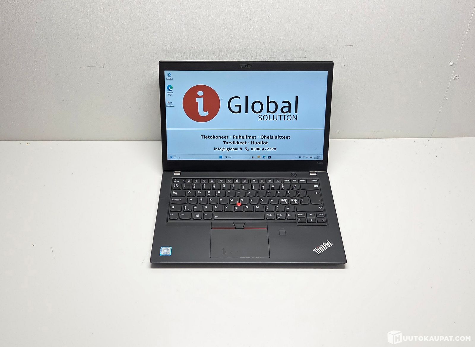 Lenovo ThinkPad T480s yrityskannettava Intel Core i5-8250U/ 8GB / 256GB SSD- 14" FHD - Win 11 pro / ALV 25,5%, Pietarsaari的来源图片
