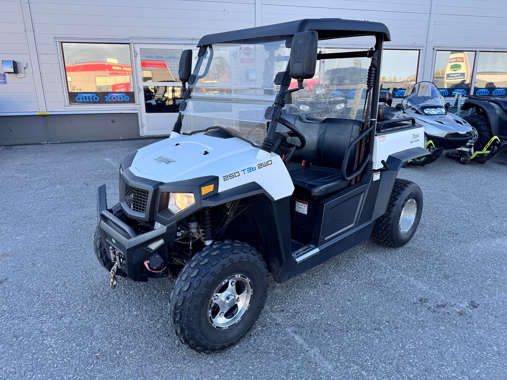 Trapper 250, UTV T3B / 60km/h malli / Vinssi / Kippilava /, Rovaniemi ...