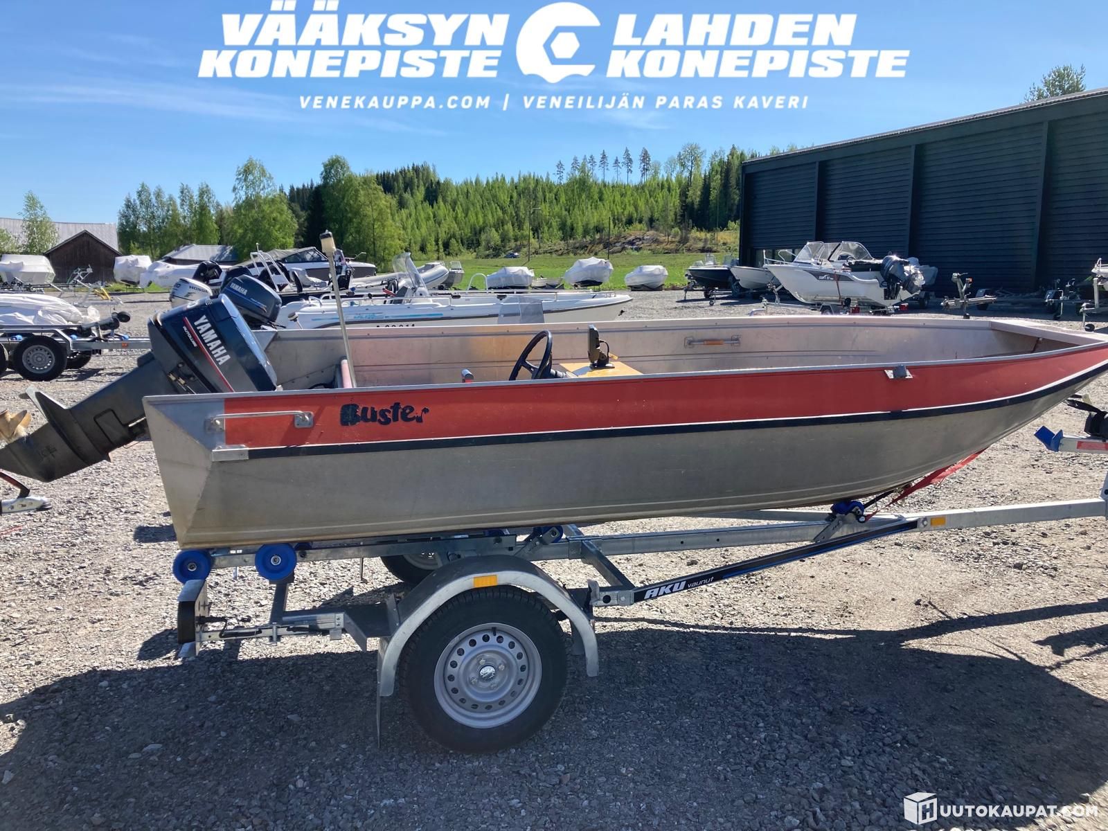Buster R 1982 + Yamaha 20 DEO 1992, Asikkala | Huutokaupat.com