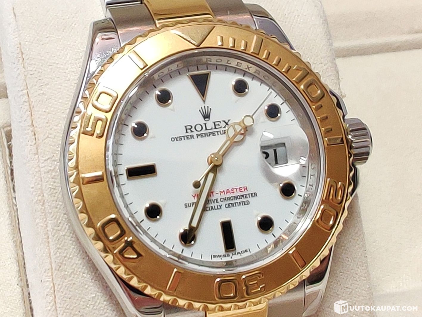 Rolex Yacht-Master 40 miesten rannekello (18k 750), Mikkeli