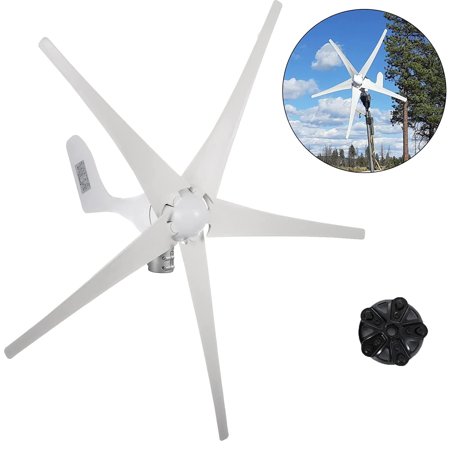Tuulivoimala / tuuliturbiini 12V / 500w, Vaasa | Huutokaupat.com