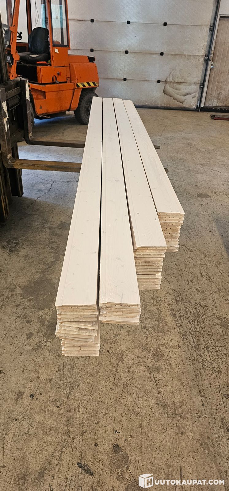 24,5m2 224jm Päätypontattu kuusi sisustuspaneeli 14×120 Talouslaatu