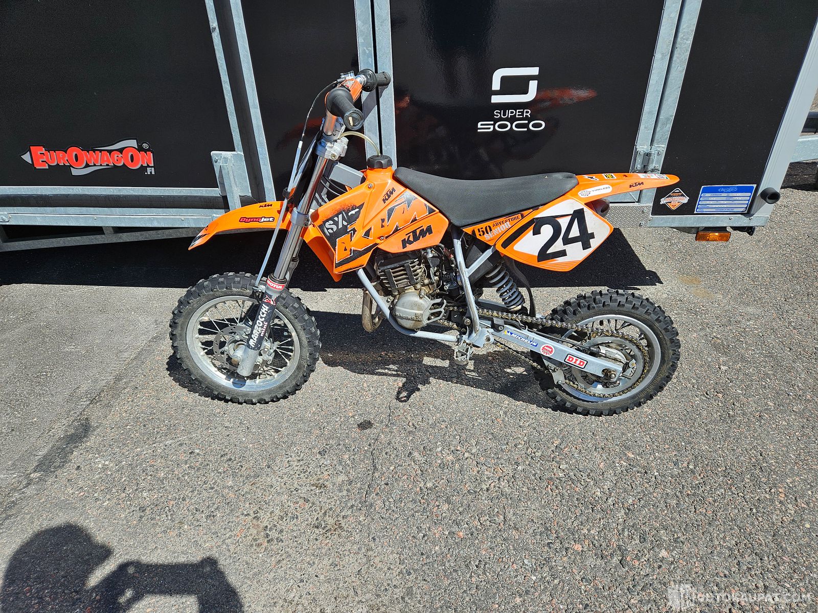 KTM 50 SX SENIOR ADVENTURE 2006 Lasten Crossipyora Orimattila Huutokaupat