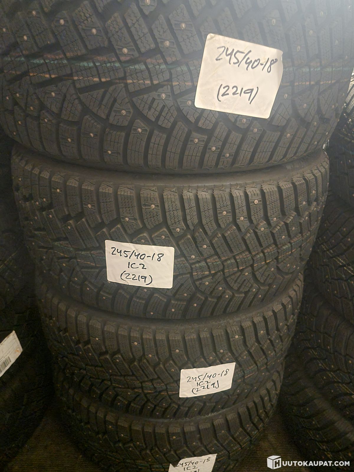 245/40R18 Continental IceContact 2 nastarenkaat, Espoo | Huutokaupat.com