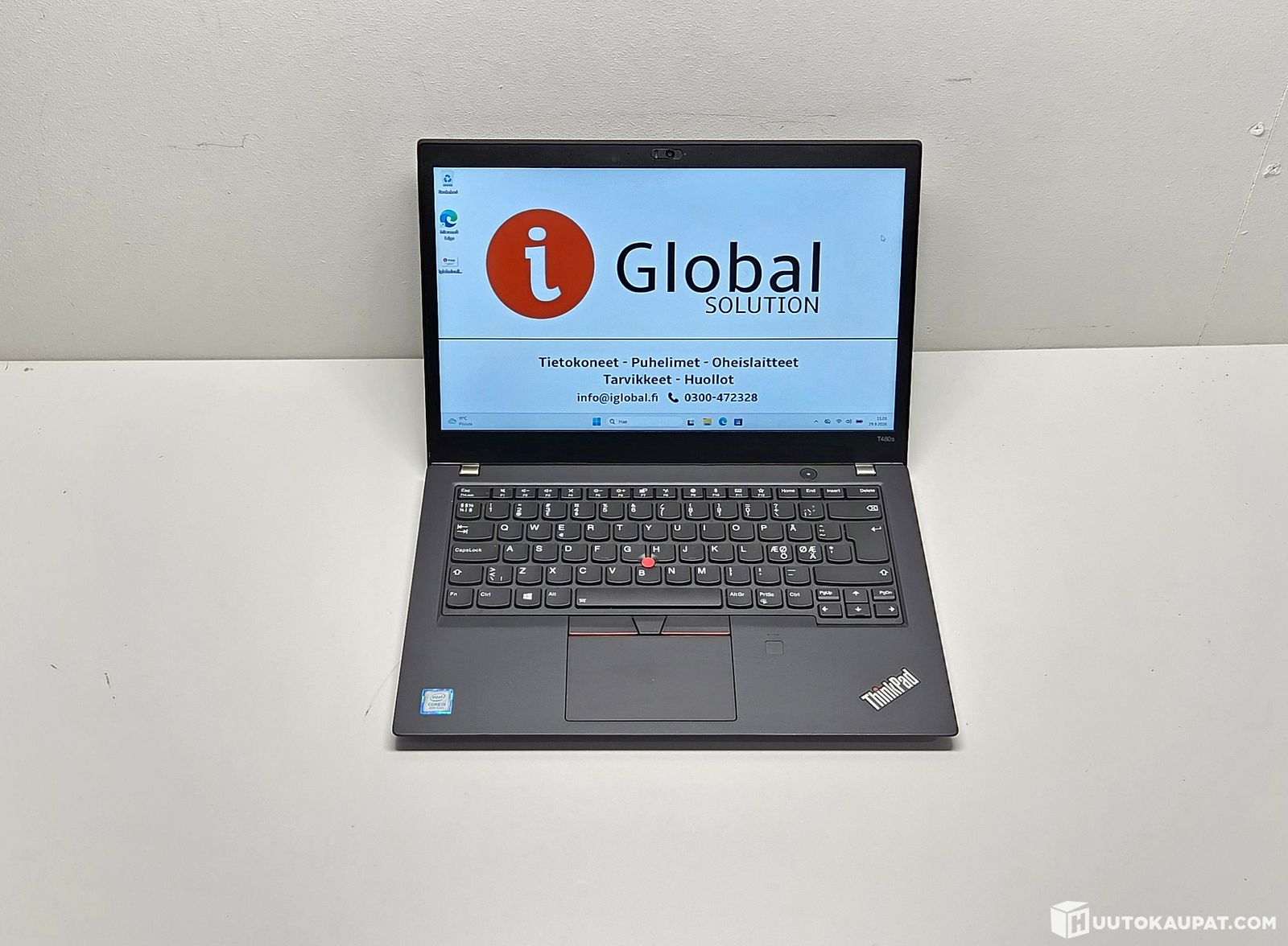 Lenovo ThinkPad T480s yrityskannettava Intel Core i5-8250U/ 8GB / 256GB SSD- 14" FHD - Win 11 pro / ALV 25,5%, Pietarsaari的来源图片