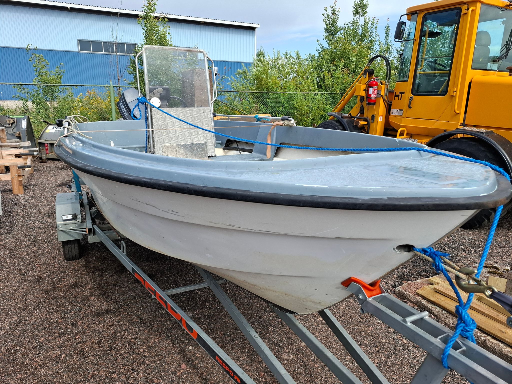 Finnark 490R + Yamaha 70, Kotka | Huutokaupat.com
