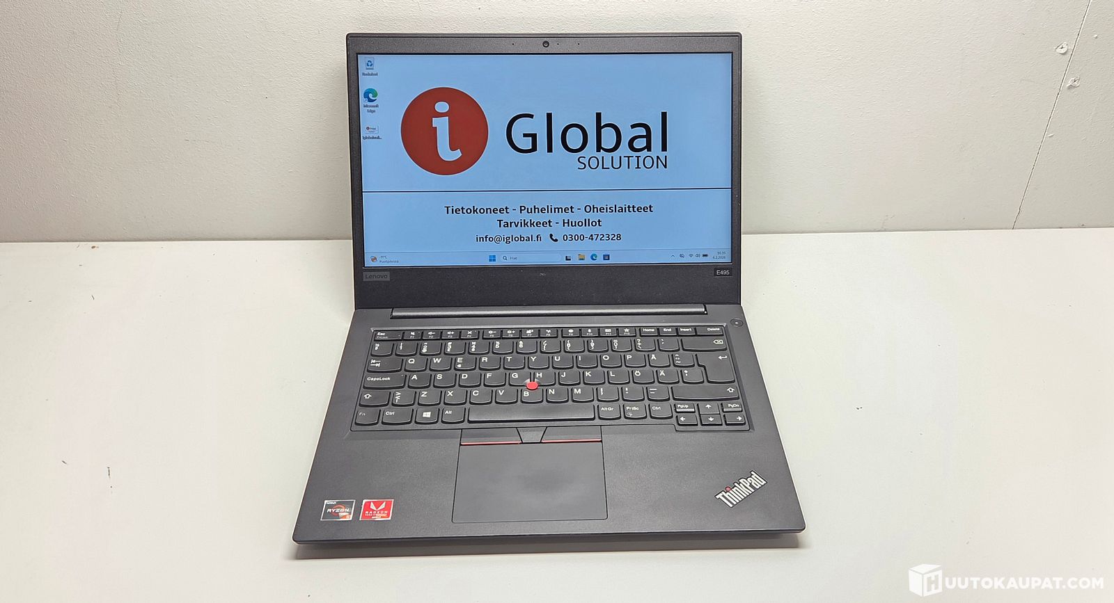E495 Lenovo ThinkPad E495 yrityskannettava - Ryzen 5 3500 - 8/256GB SSD - 14 ...