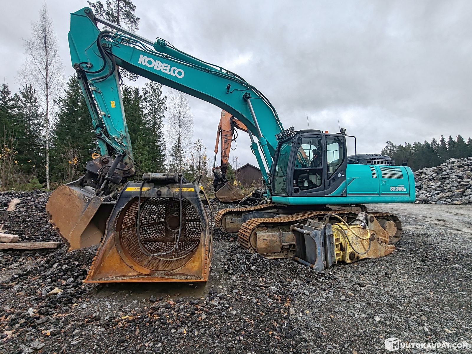 Kobelco SK350LC 9 Kaivinkone 2014 Sastamala Huutokaupat