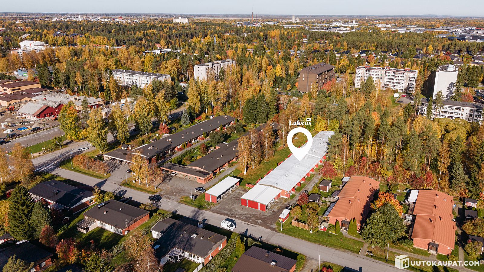 1976 valmistunut 12 asunnon rivitalo Seinäjoelta, 623 m² - Kiinteistö Oy Seinäjoen Kipusiskot-nimisen kiinteistöosakeyhtiön koko osakekanta, Seinäjoki的来源图片