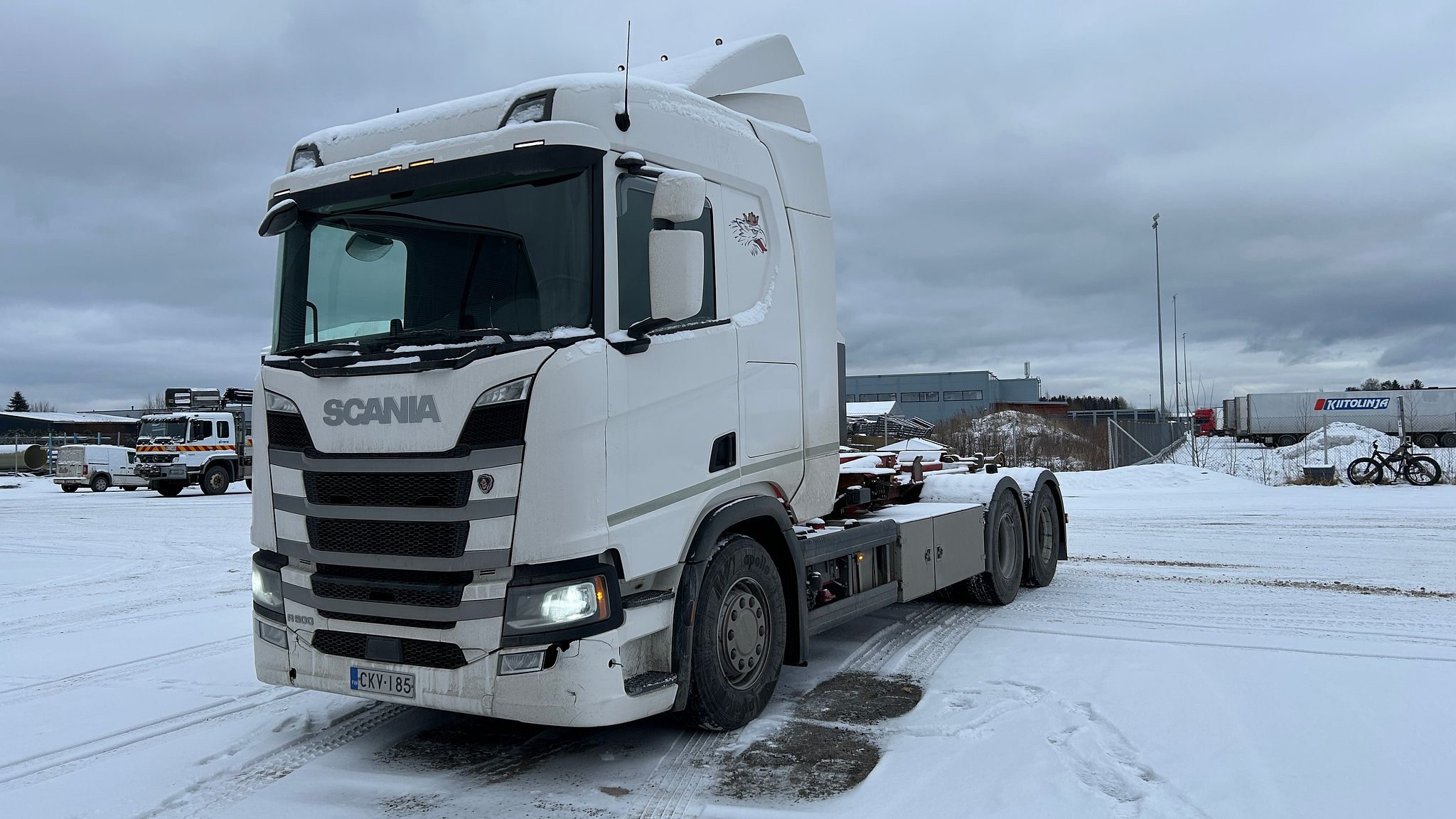 Koukkulava-auto Scania R500 Next Generation, vm. 2017, Pori ...