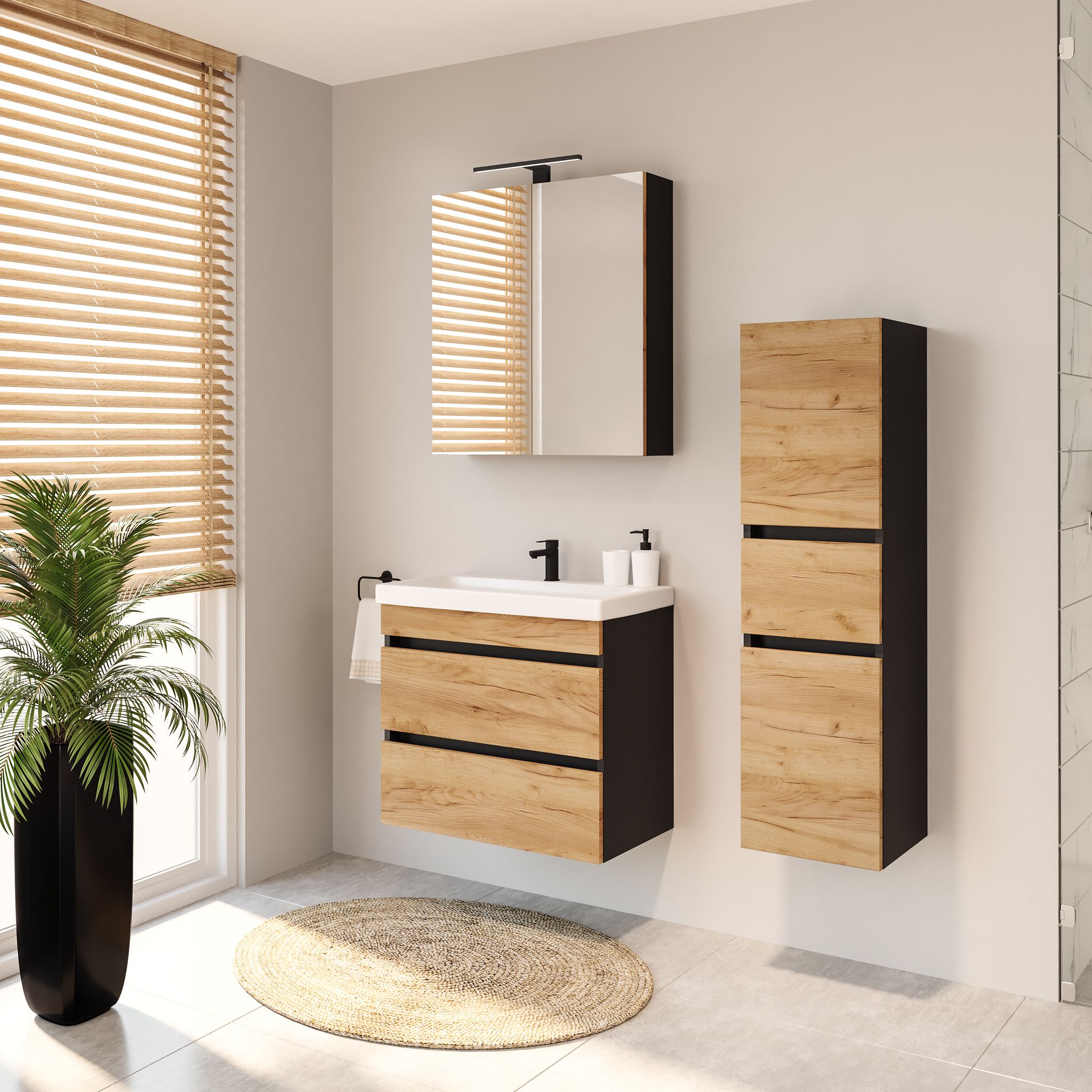Kiba Wc kalusteryhm MILA 60 Kultatammi IP44 Porvoo Huutokaupat