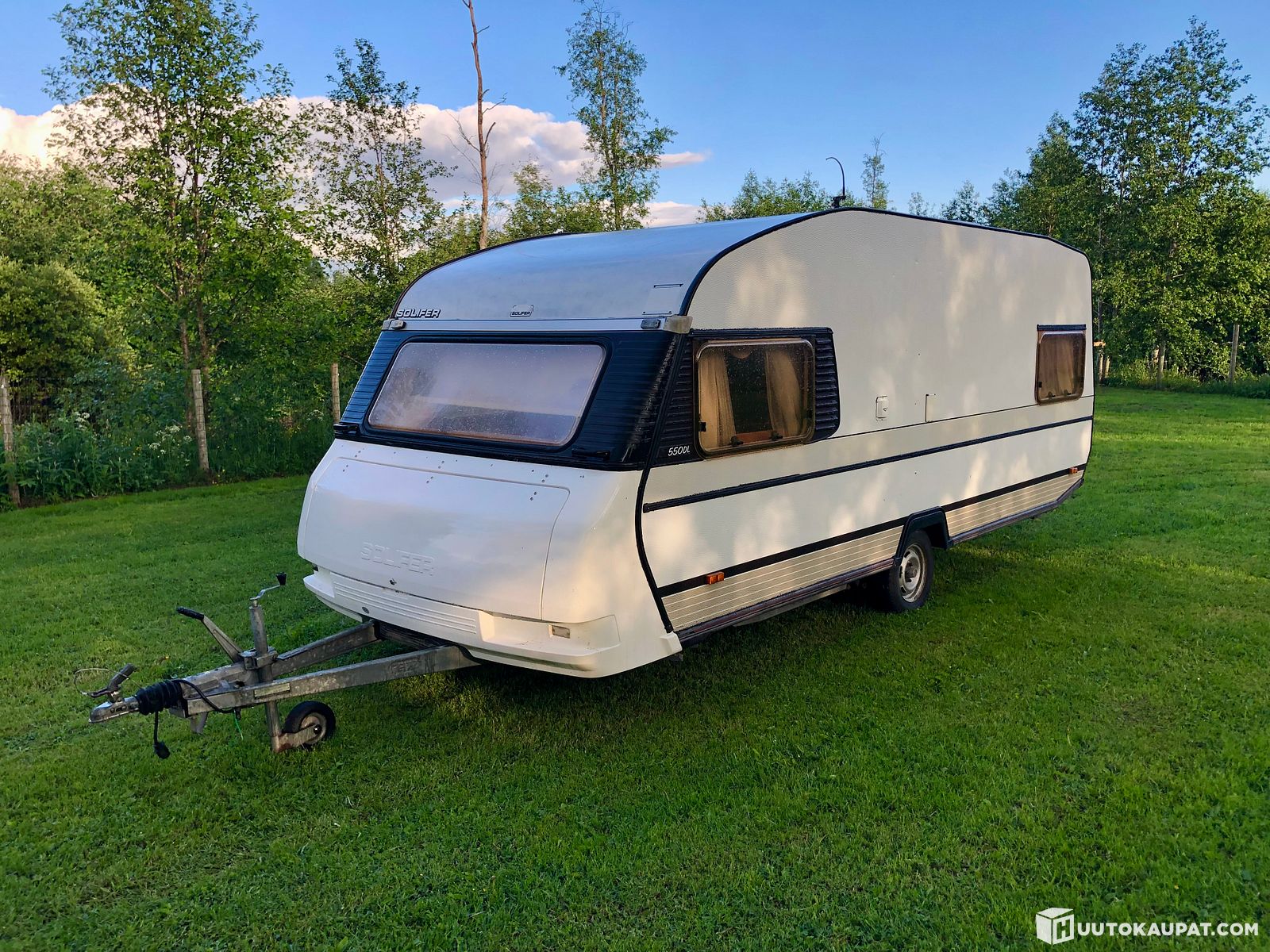 Asuntovaunu Solifer 550DL Vm 1990 Kokkola Huutokaupat