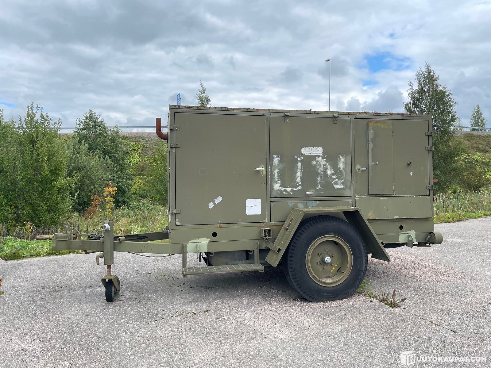 Valmet ATP 125 tai AIP 125 generaattori, 1977, Lohja