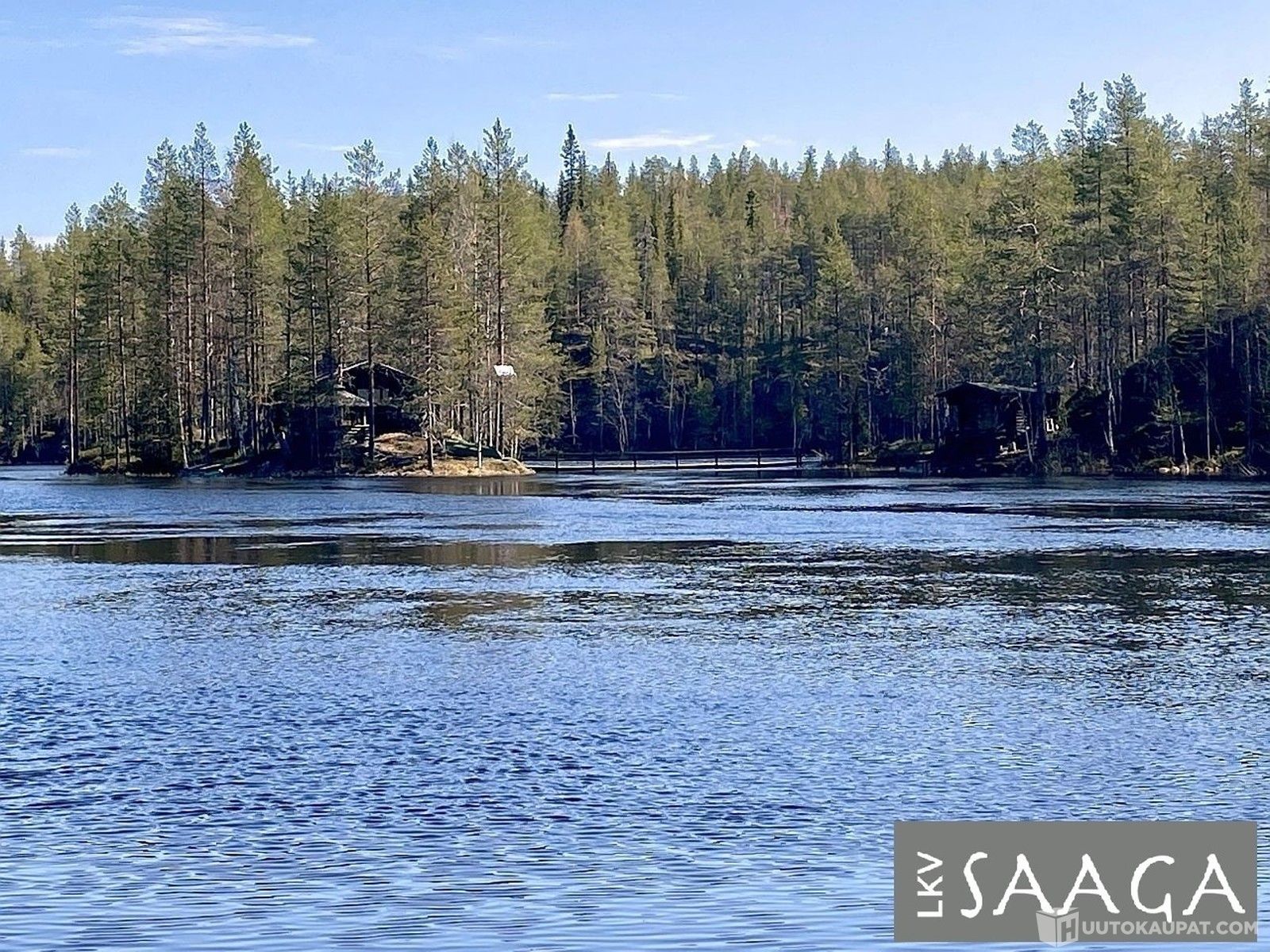 Kuusamossa Myllykoskella Pöllänsaaressa sijaitseva mökki ja sauna huikeiden  kansallispuistomaisemien ympäröimänä!, Kuusamo 