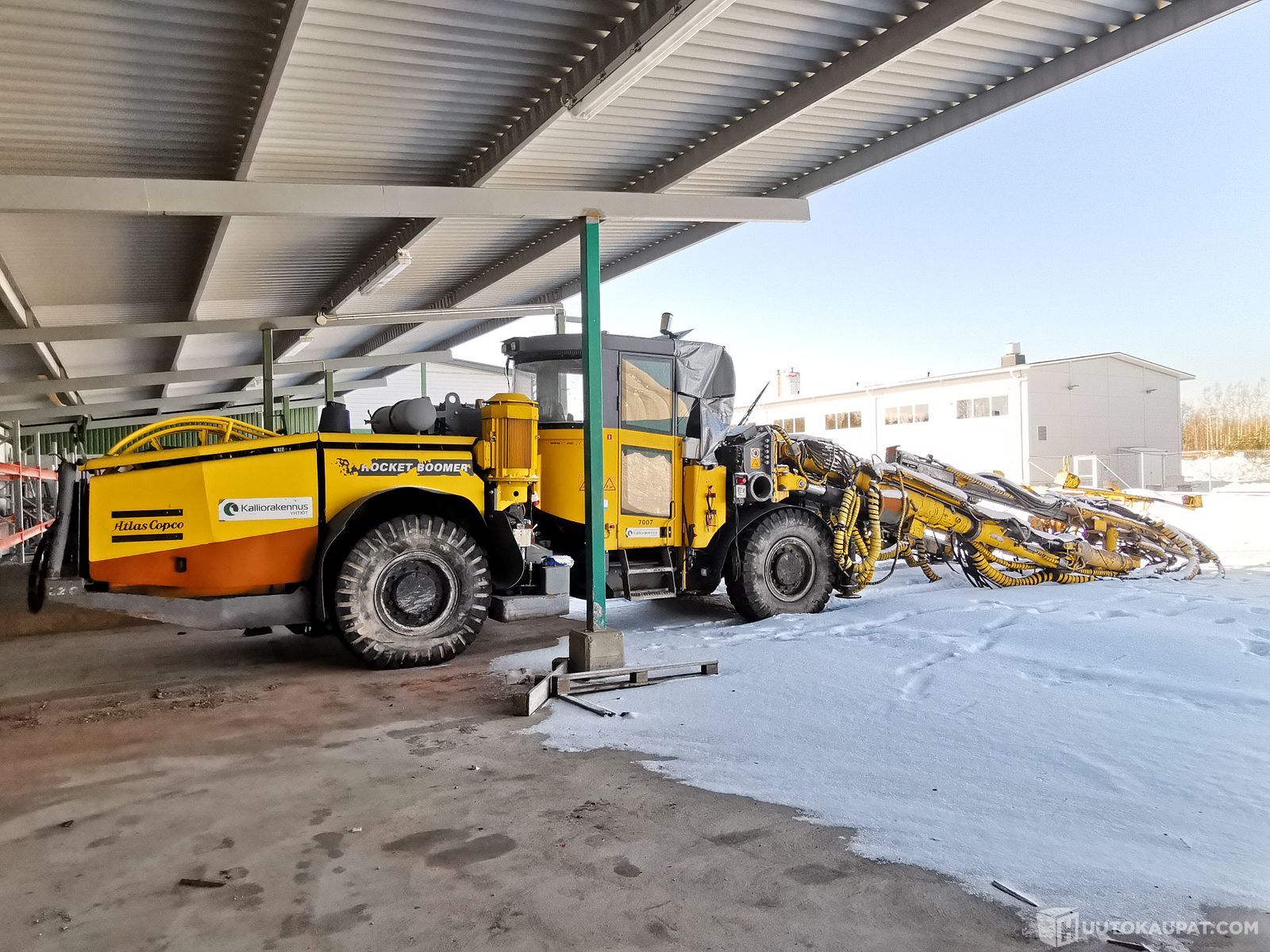 Atlas Copco Rocket Boomer, Kalliorakennus-Yhtiöt Oy Konkurssipesä Y ...