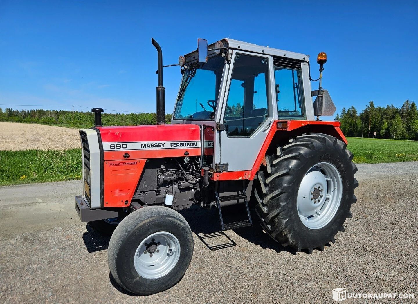 Mf 690 Massey Ferguson 690 traktori, siistikuntoinen Multipower!, 1985 ...