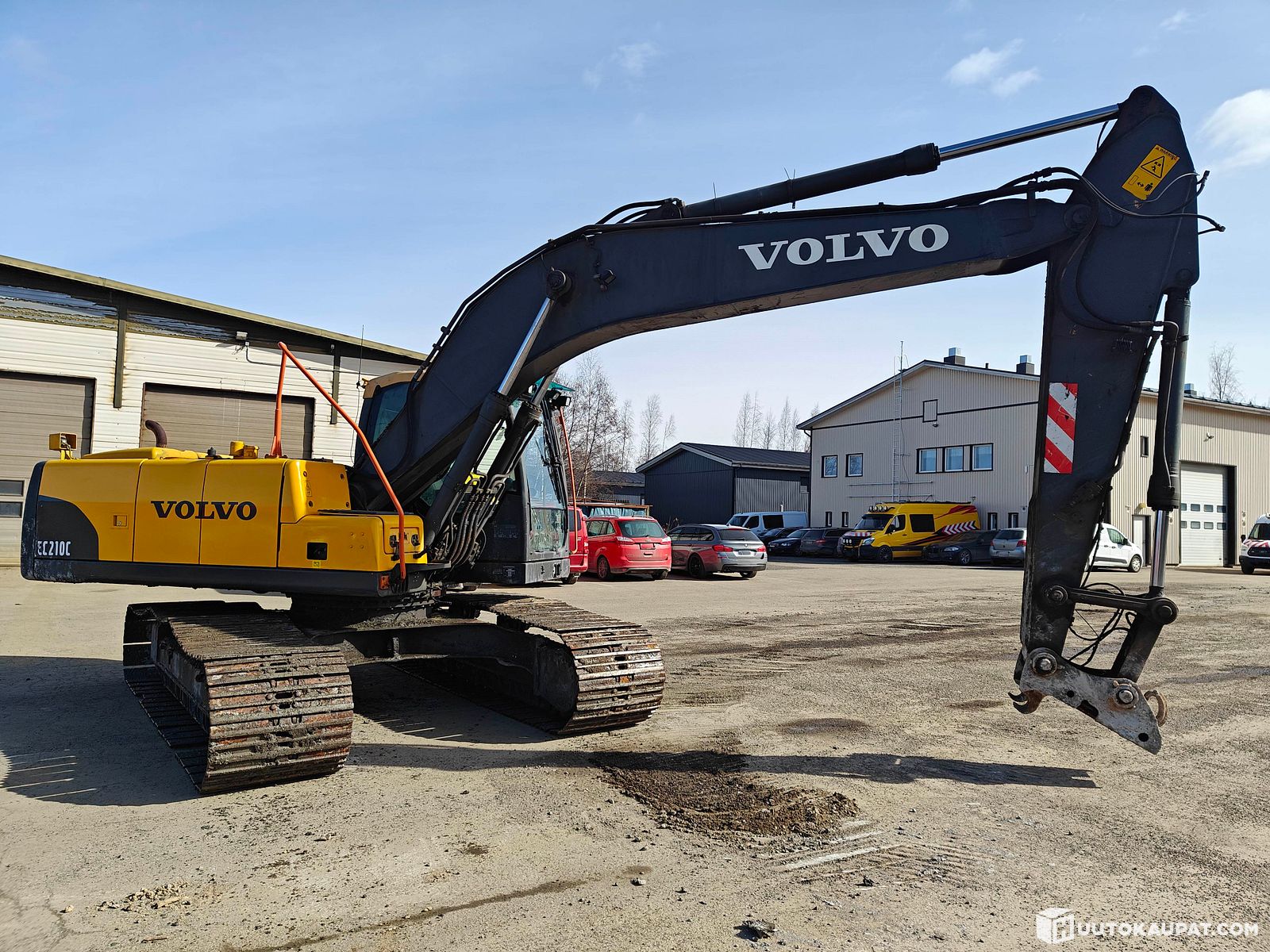 Volvo EC 210 CL Vm 2007 Tela alustainen Kaivinkone Pori Huutokaupat volvo-ec-210-cl-vm-2007-tela-alustainen-kaivinkone-pori-huutokaupat