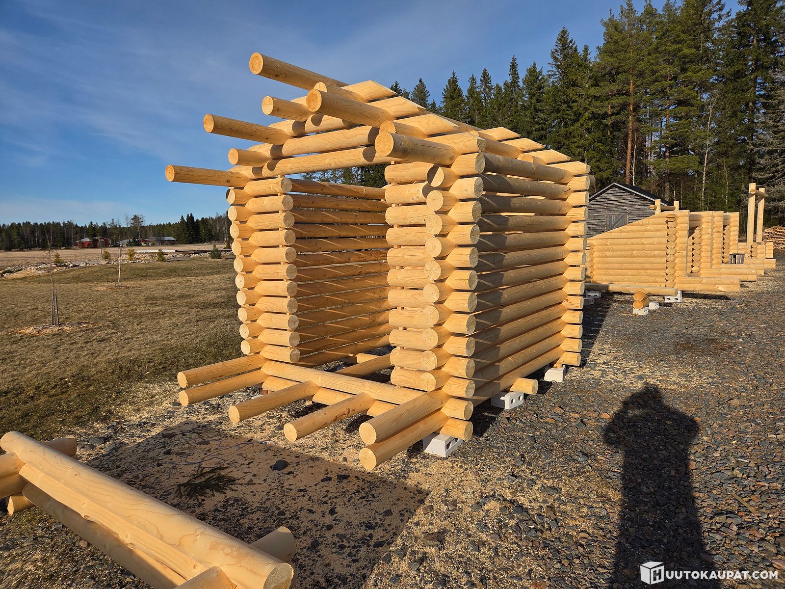 Hirsilato Liiteri 2 6m X 3 7m Kauhajoki Huutokaupat Hirsilato Liiteri 2 6m X 3 7m Kauhajoki Huutokaupat
