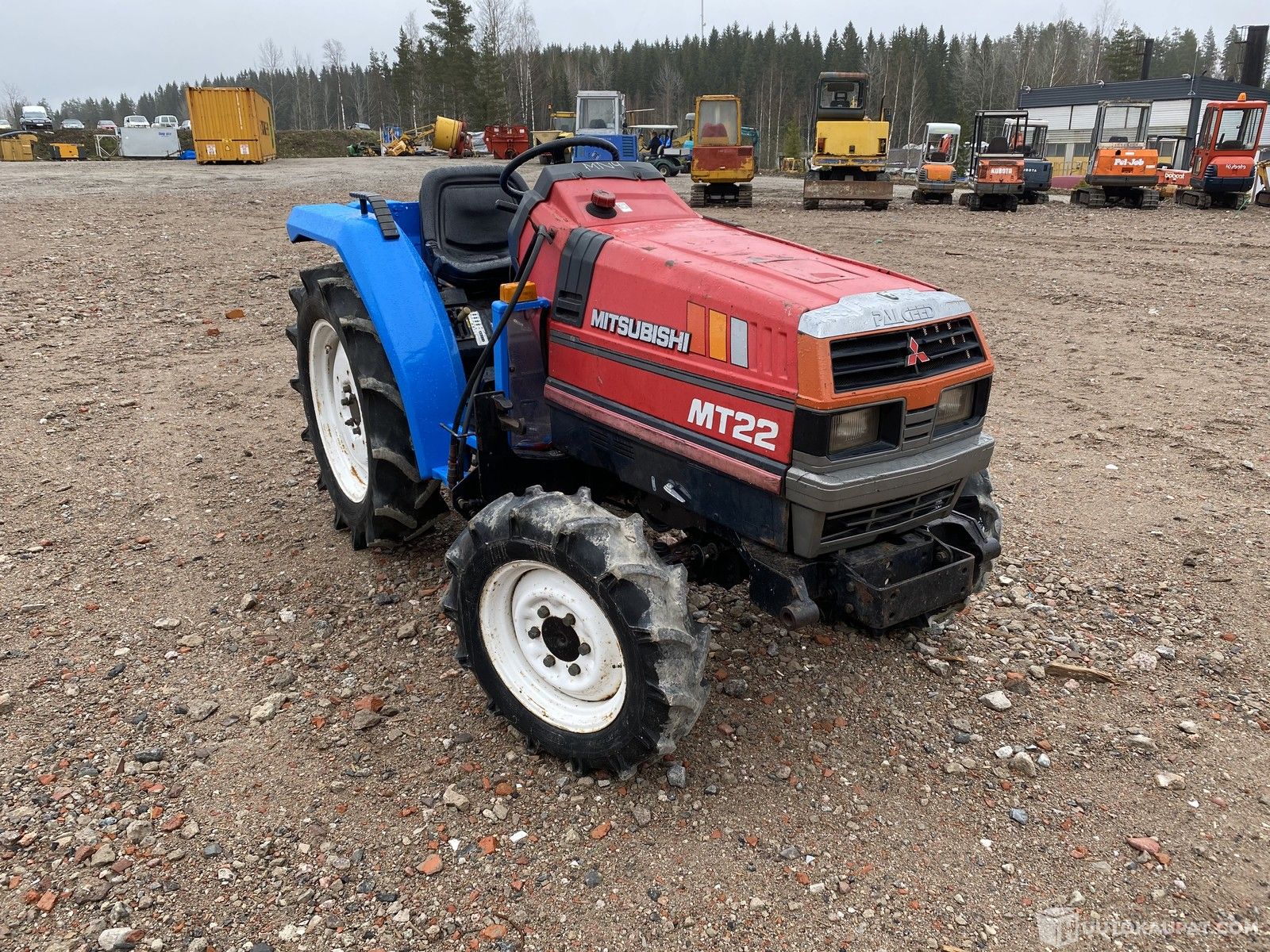Mitsubishi MT22 4WD traktori, Hollola | Huutokaupat.com