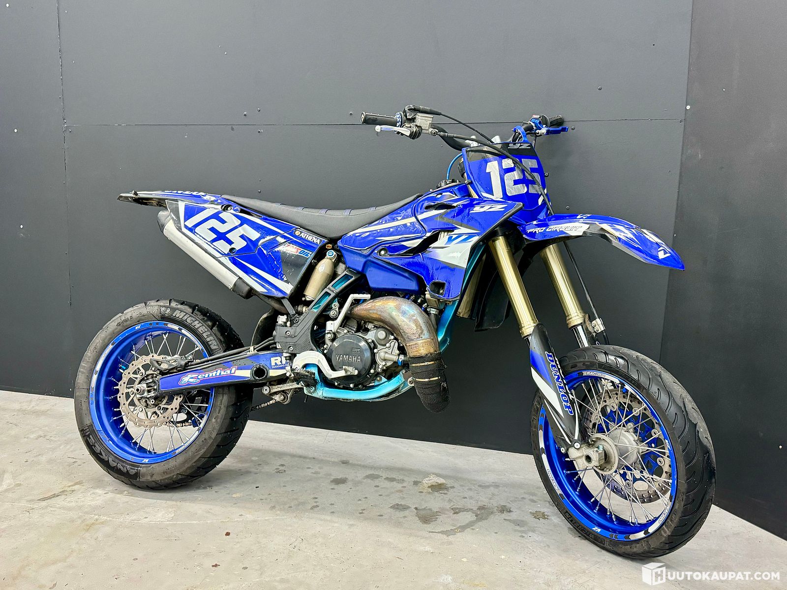 YAMAHA YZ 125 2016 SUPERMOTO Lemp l Huutokaupat YAMAHA YZ 125 2016 SUPERMOTO Lemp l Huutokaupat