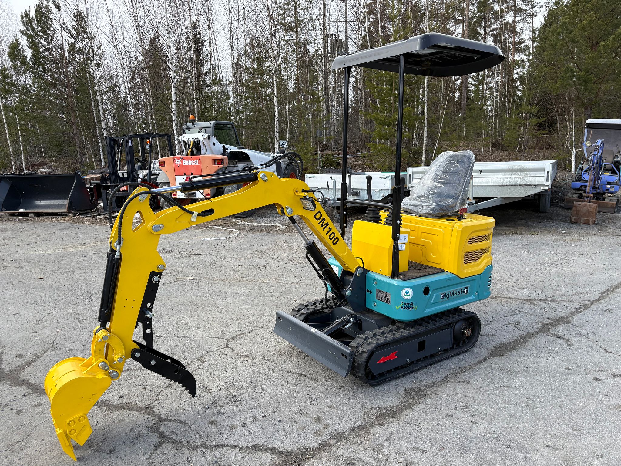 Digmaster dm100 Minikaivinkone 2024, Alavus | Huutokaupat.com