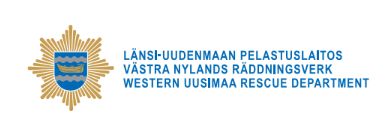 Länsi-Uudenmaan pelastuslaitos logo