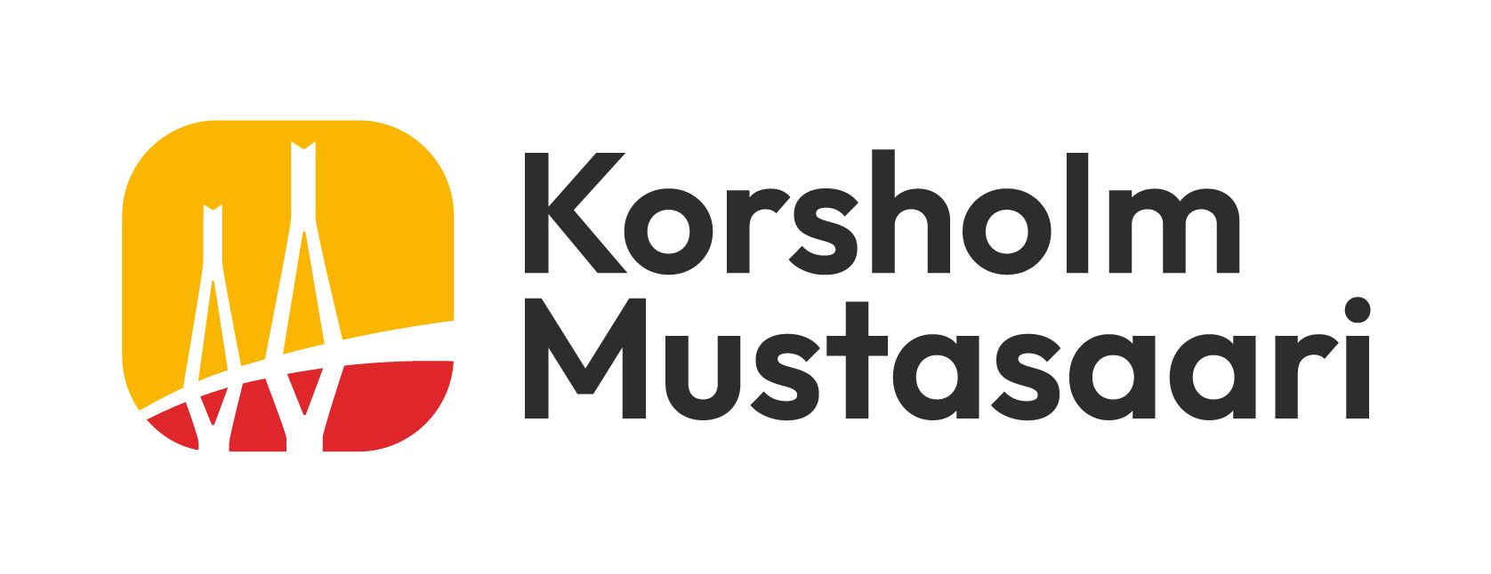Korsholms kommun / Mustasaaren kunta logo