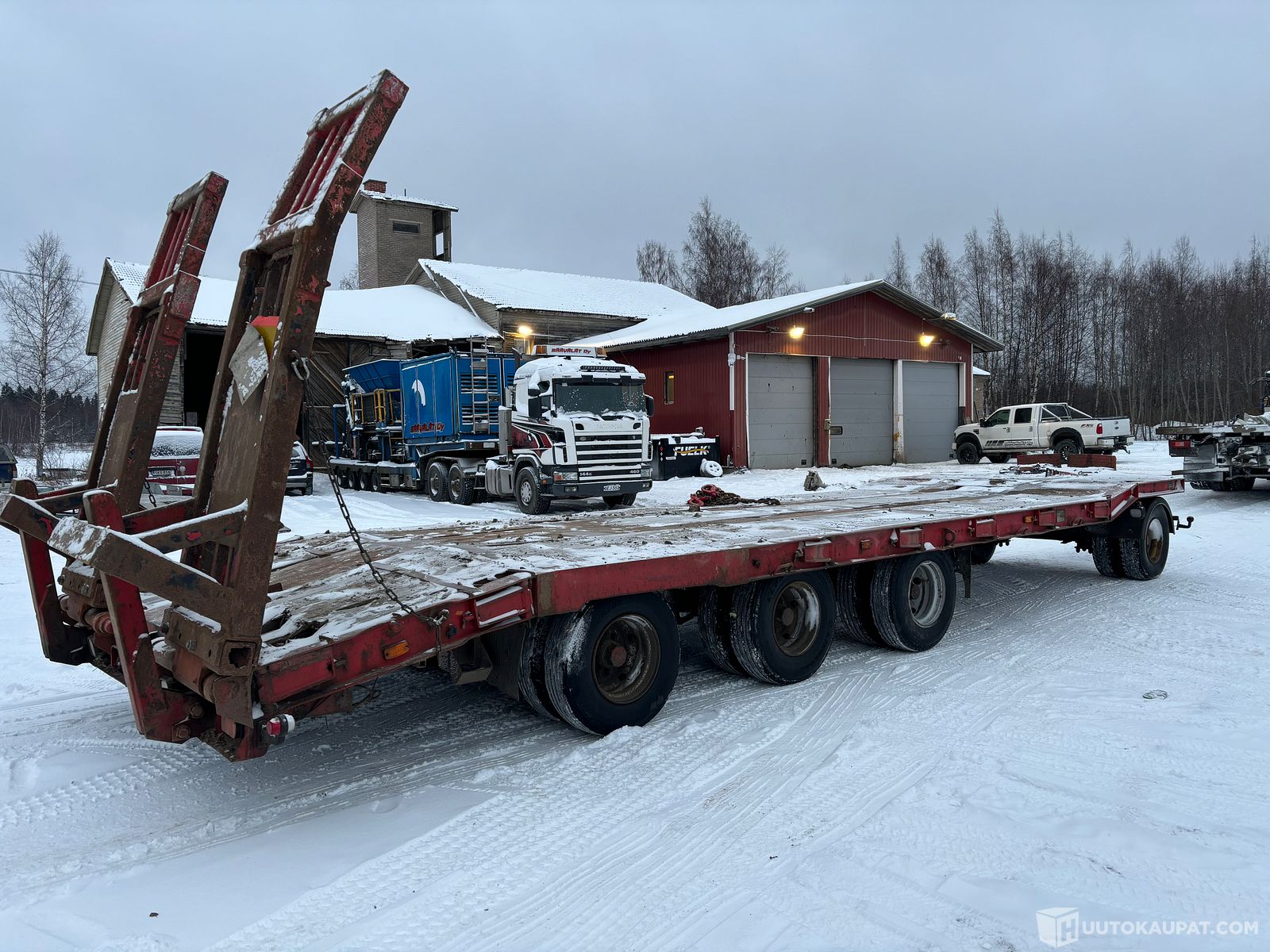 Lavetti Goldhofer. Hydraulisilla Ajosilloilla., Oulu | Huutokaupat.com