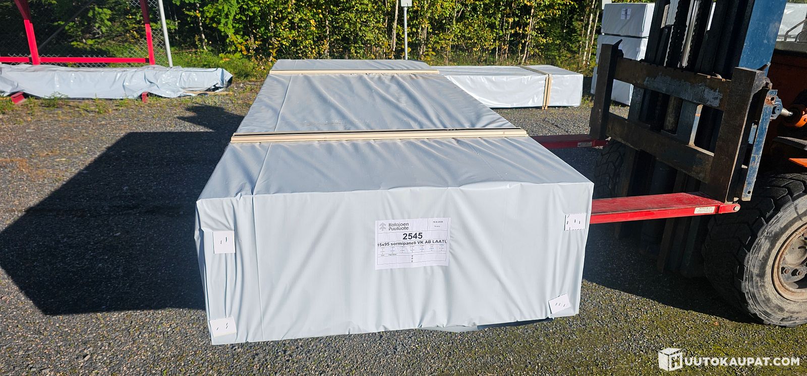 24,6€/m2 n,67m2 742jm Sormipaneelia VK AB laatu 15x95x2700mm