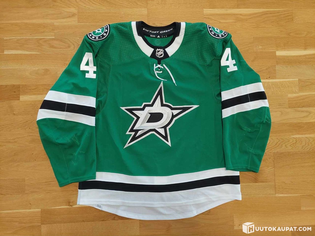 Miro Heiskanen 4 Game Worn pelipaita Dallas Stars kaudelta 2324