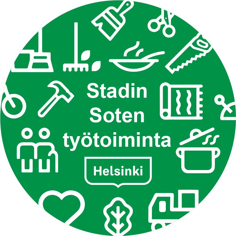 Stadin soten työtoiminta logo
