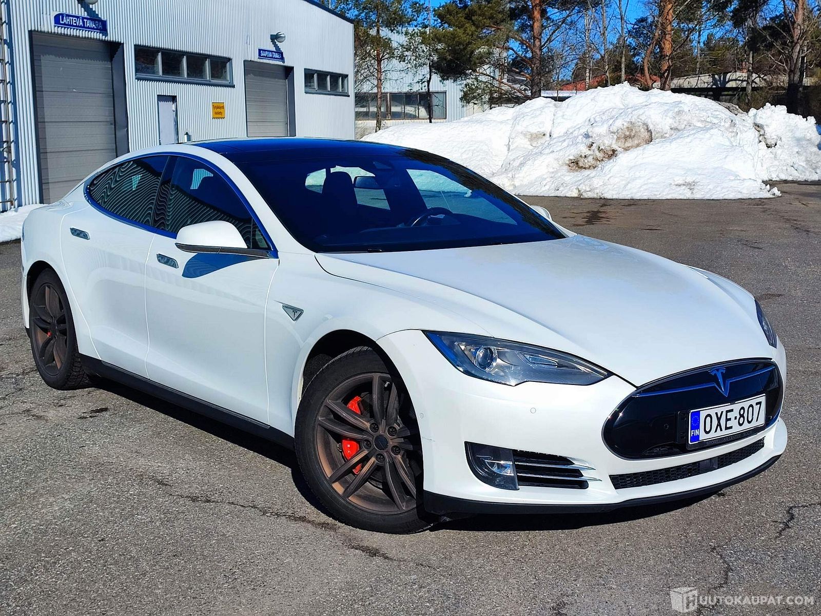 Tesla Model S P85D Performance Dual Motor AWD 700hv, 2015, Turku -  