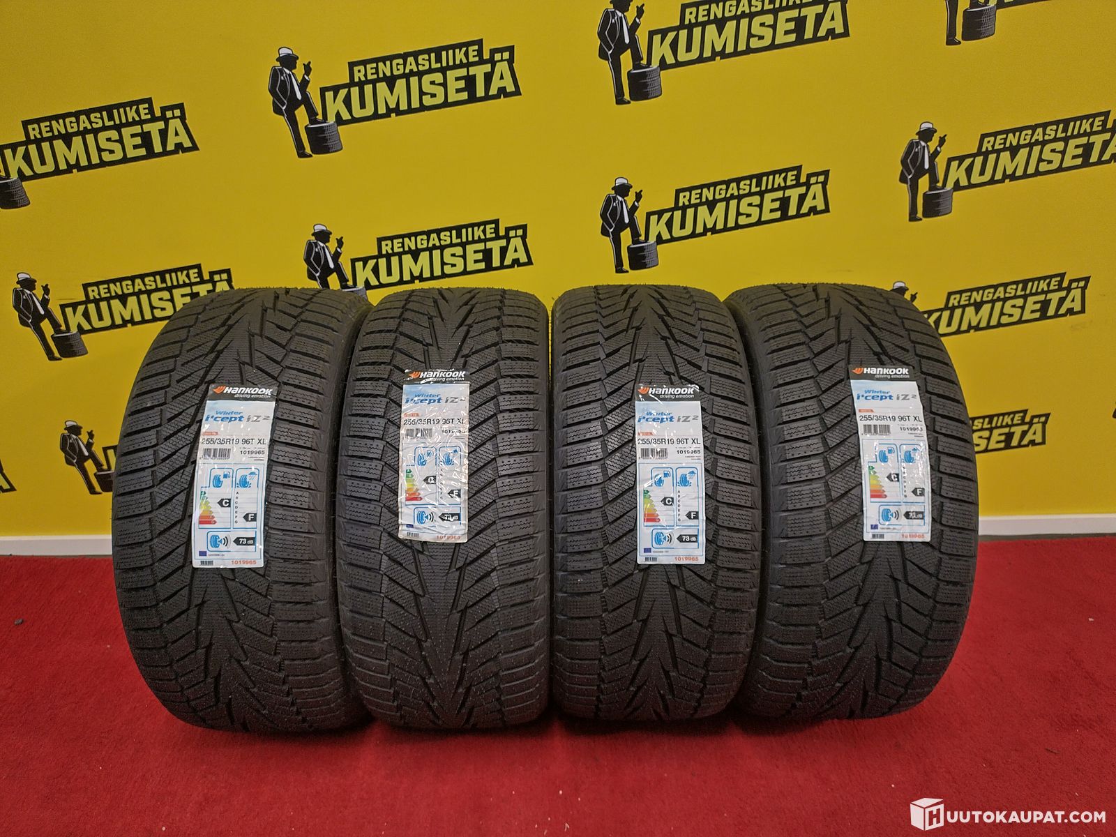 W616 Uusi kitkarengassarja 255/35R19 Hankook Winter I*Cept IZ2 W616 ...