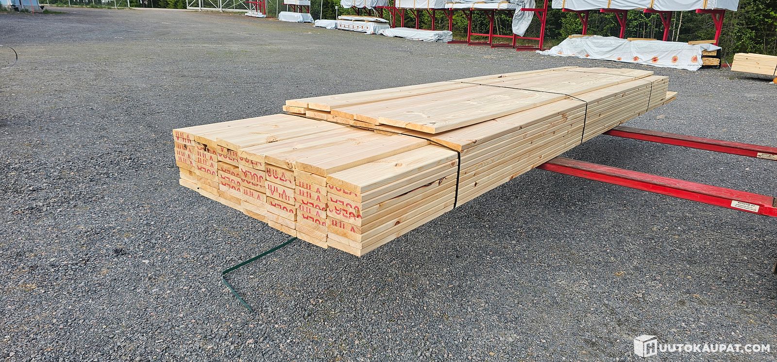 374jm n.53m2 26x144 SHP VI uritettu terassilauta, puuvalmis POISTOERÄ
