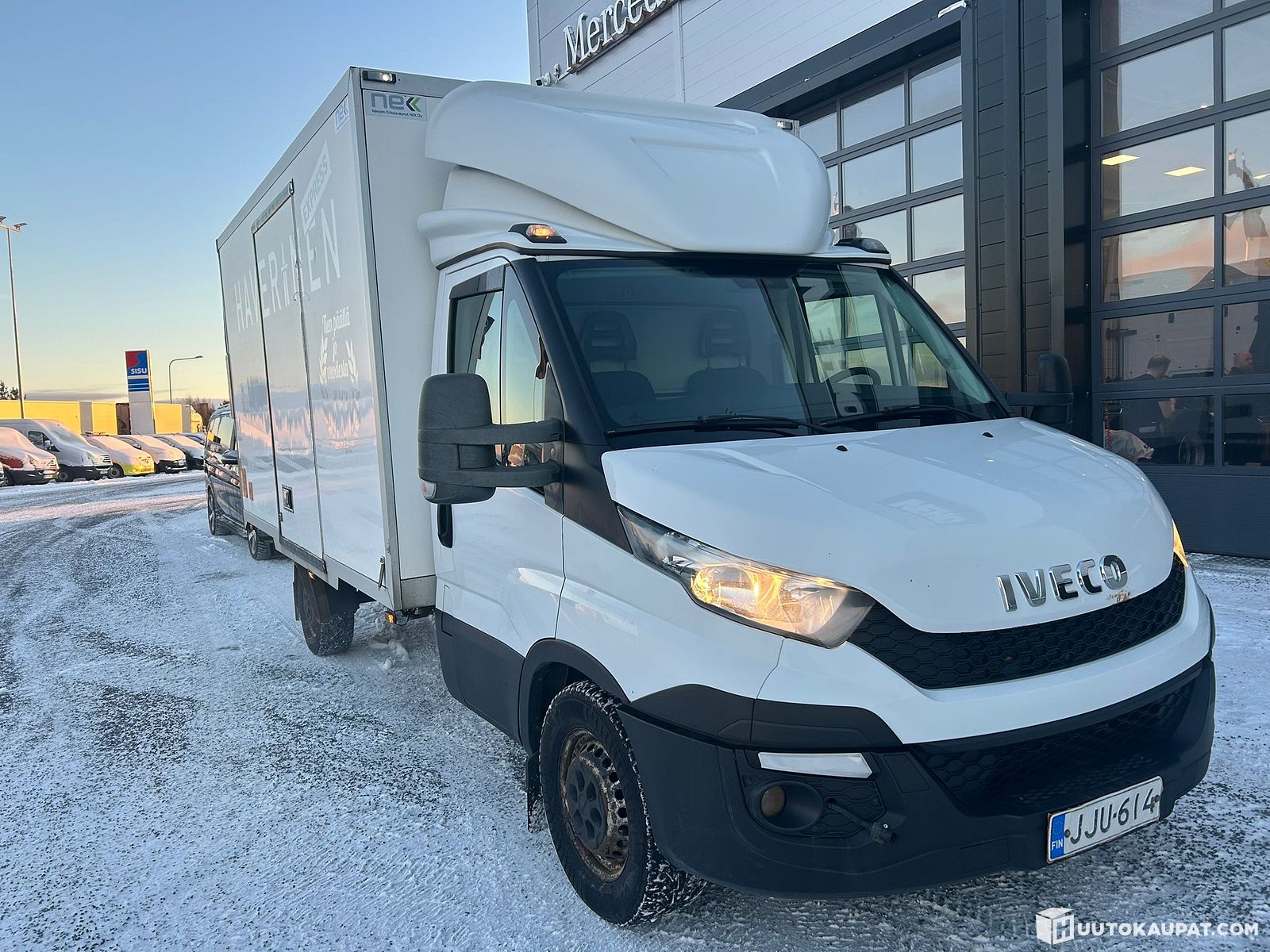Iveco Daily 3 0 Aut Pullakori Pakettiauto 2015 Oulu Huutokaupat