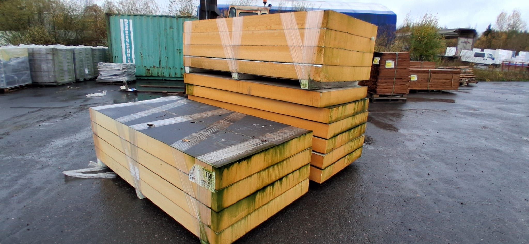 Polyuretaani levyä, PIR 160mm, 1200x2400, 14 kpl, Loppi | Huutokaupat.com