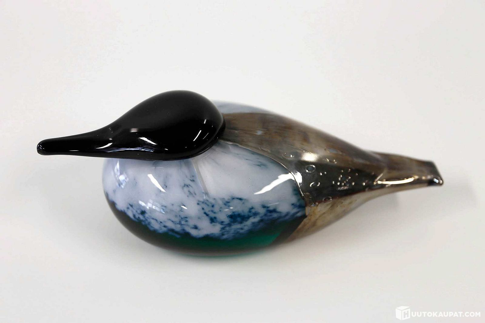 Nuutajärvi glass bird - Oiva Toikka - signed. LSL1451, Hausjärvi