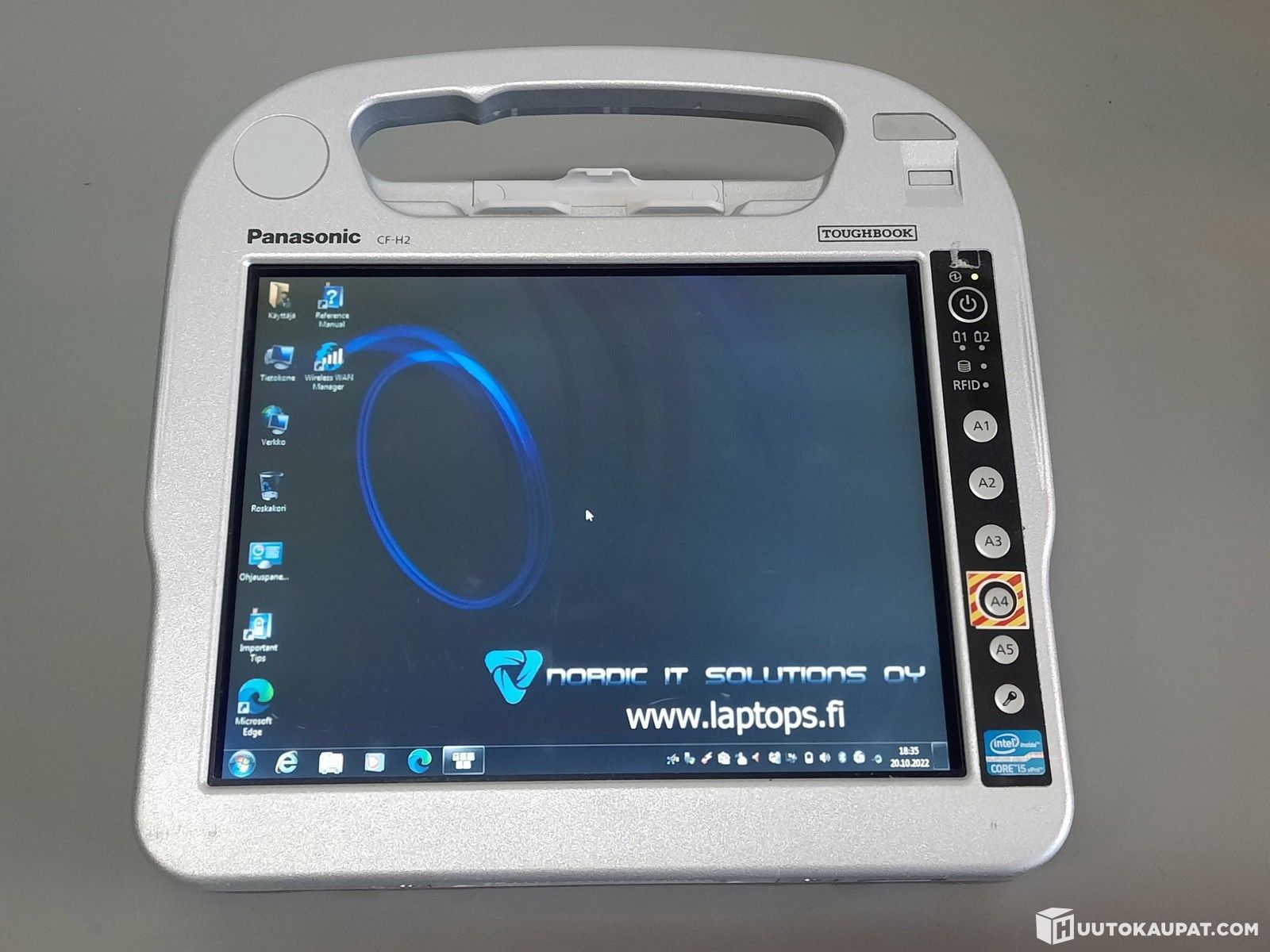 Panasonic Toughbook CF-H2 Ultra Mobile I5 256Go SSD 4Go Tactile - Occasion Garanti
