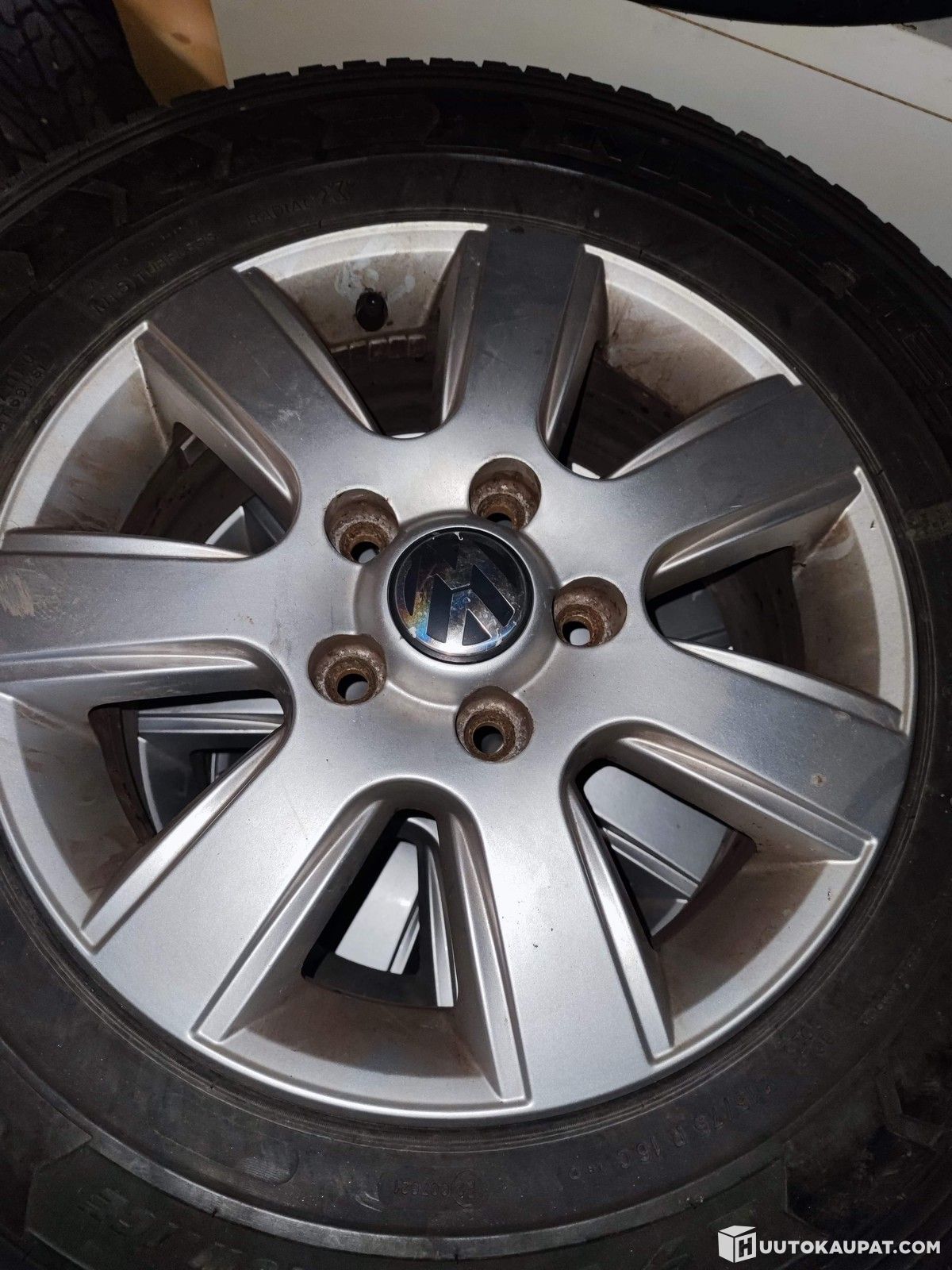 Volkswagen Amarok Alut (5x120 / ET62) 6.5J16” Michelin Nastarenkain # 4 kpl sarja # Sis. Alv 24% # Myös Toimitus, Lieto的来源图片