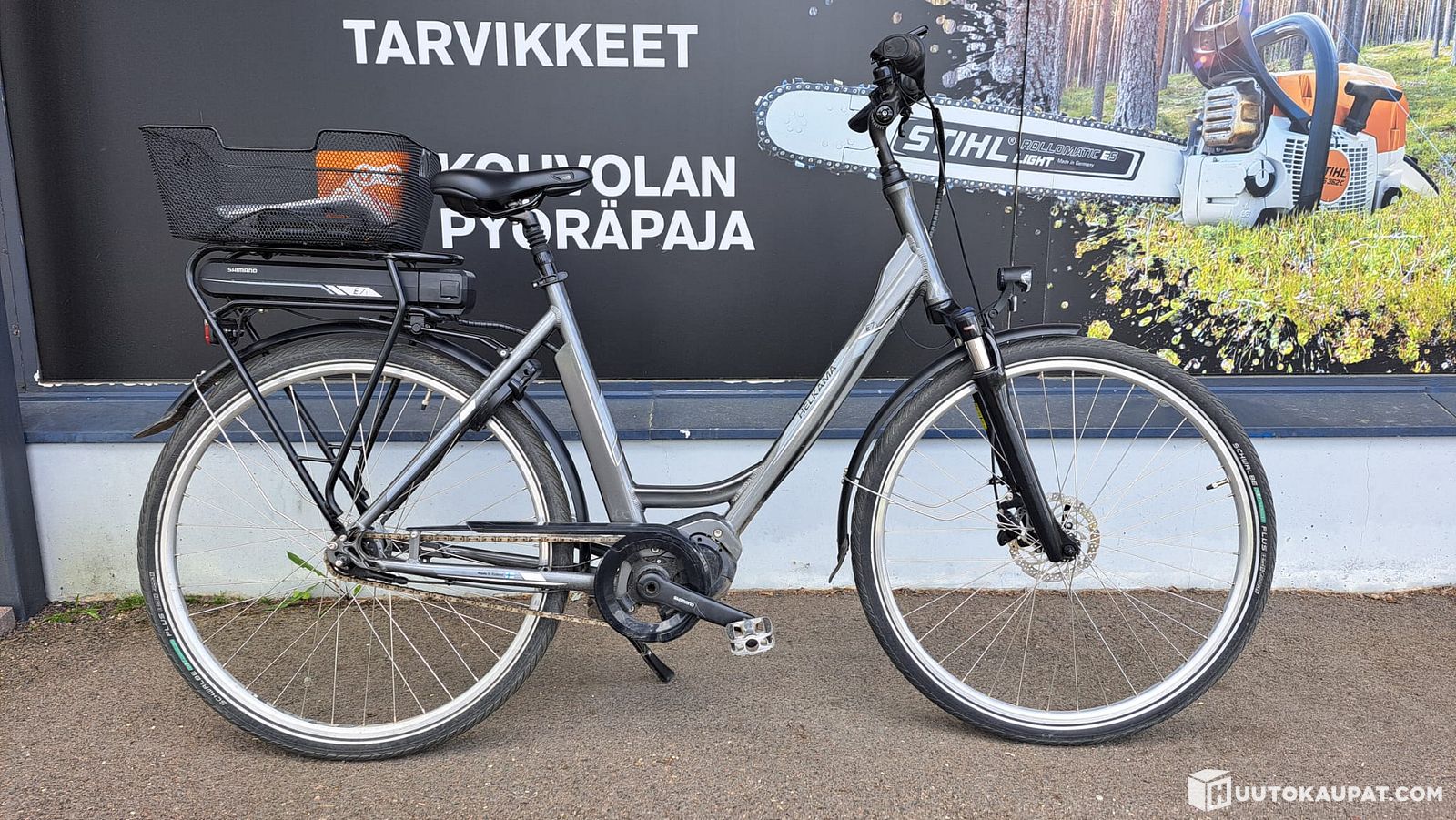 K ytetty Helkama E7i S hk py r Jalkajarrulla Ja Isolla Akulla Kouvola 