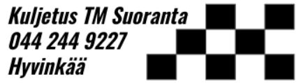 Kuljetus TM Suoranta Tmi logo