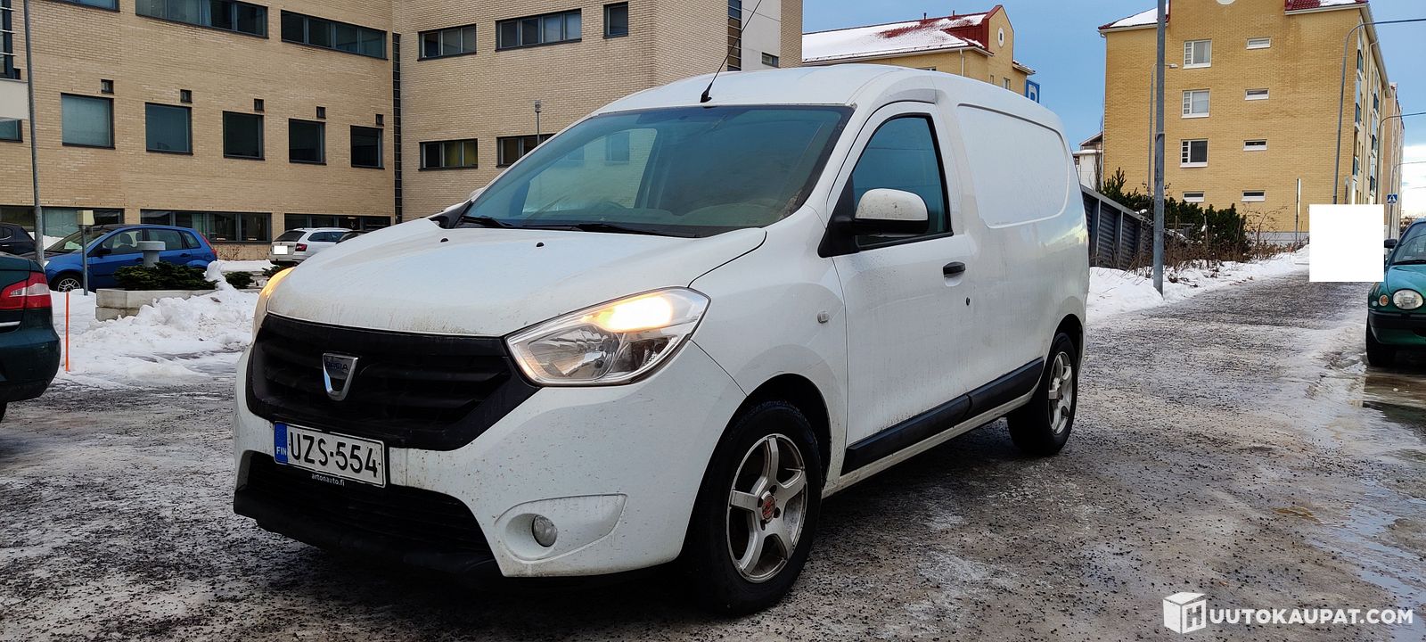 Paketbil Ulosmitattu Dacia, Dokker, 2017, Pakettiauto / Utmätt Dacia, Dokker ...