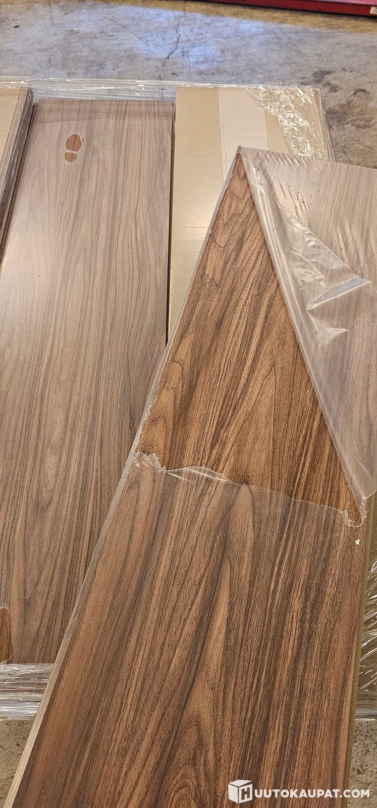 n. 22m2 MDF kattopaneeli, MEL pähkinä 8x315x1200 STP-10