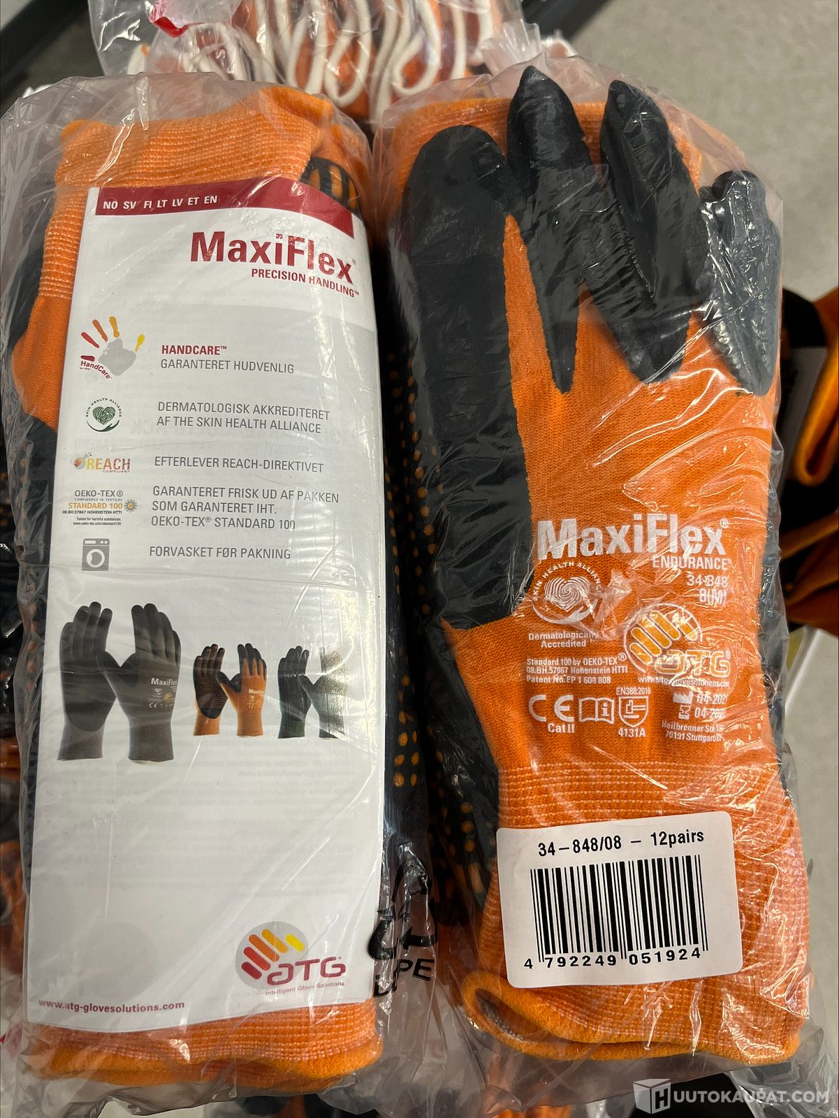 Sormikas Maxiflex Endurance 34-848 nitriilipinta pitonastat 231 paria ...