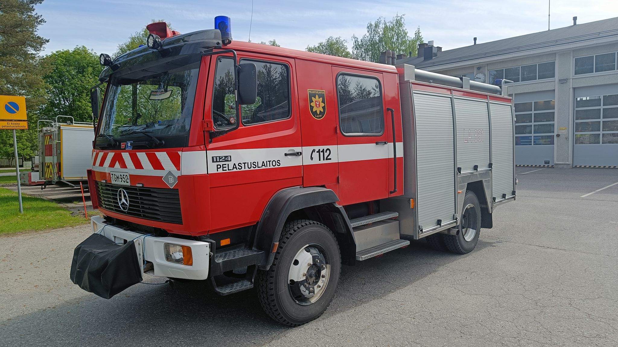 Mercedes-Benz 🚨4x4 paloauto/sammutusauto🚨 1124 AF-13.5T 4x4/364, 1995 ...