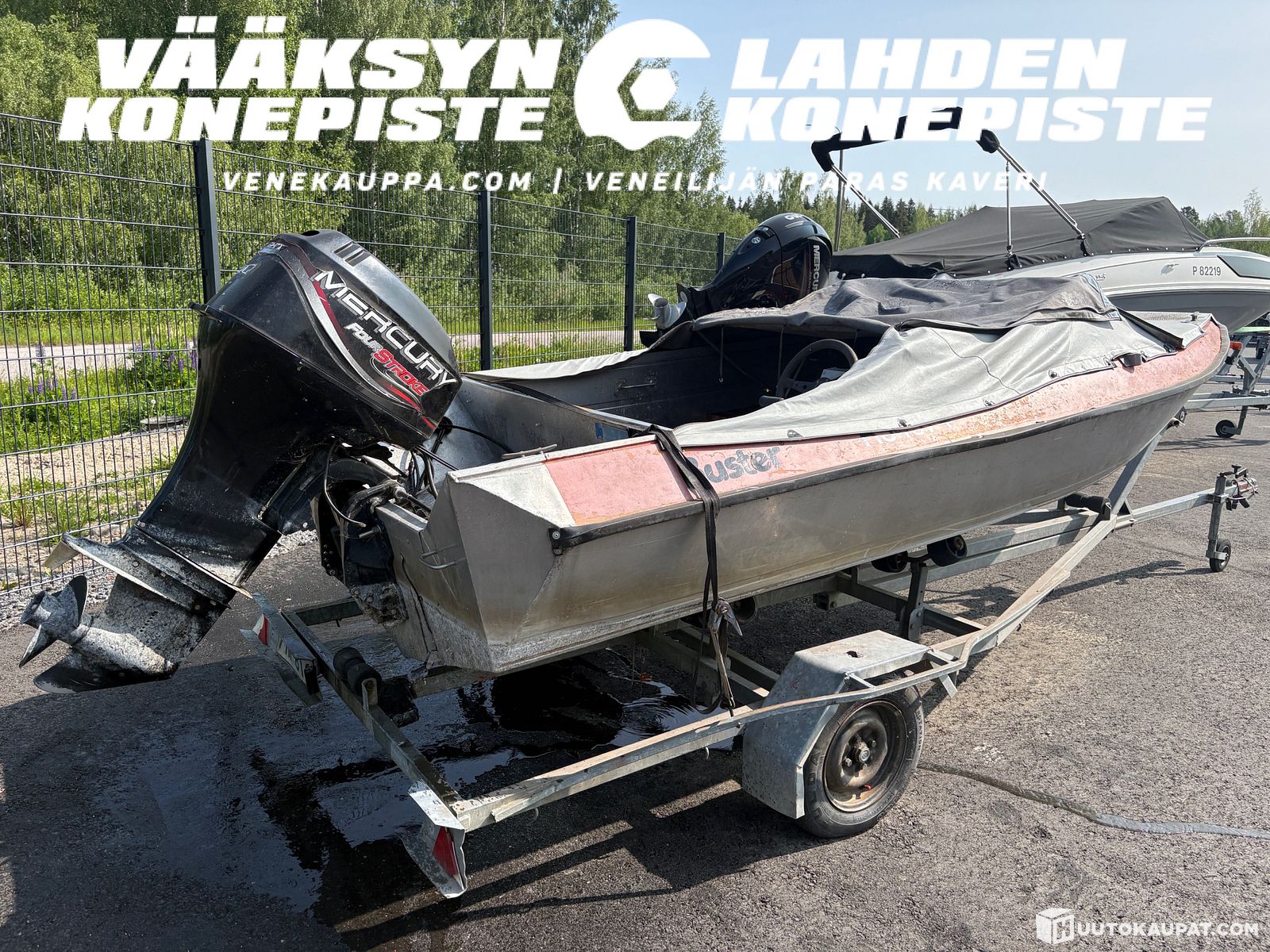 Buster R 1984vm + F40 ELPT Mercury 1999vm, Asikkala | Huutokaupat.com