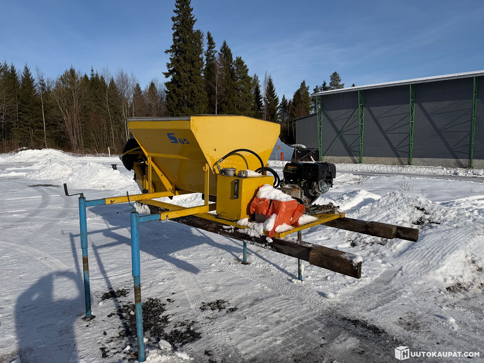 Salo-650 Lautas-sirottelija + Ohjain!! (Hiekoitin) Toimiva ja siisti ...